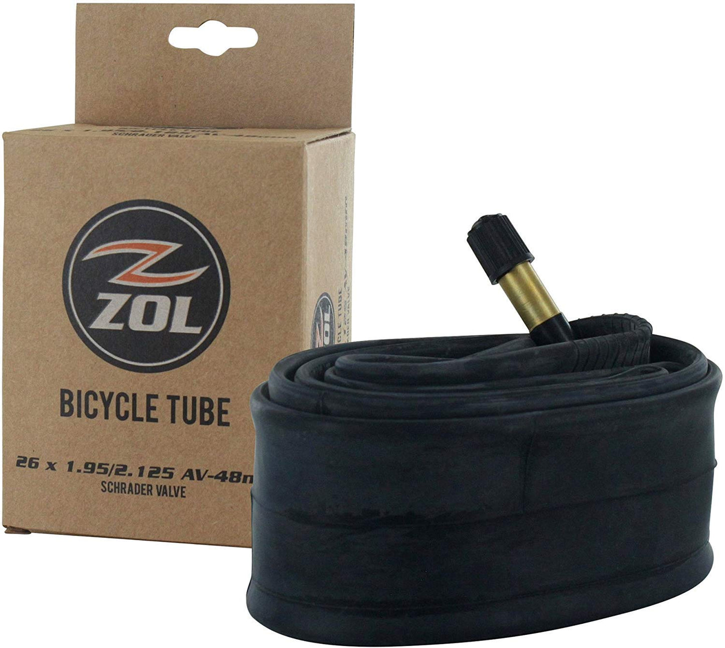 Zol Bundle Pack Z2018 MTB Tires and Tube 26x2.25", Schrader/American 48 MM Valve