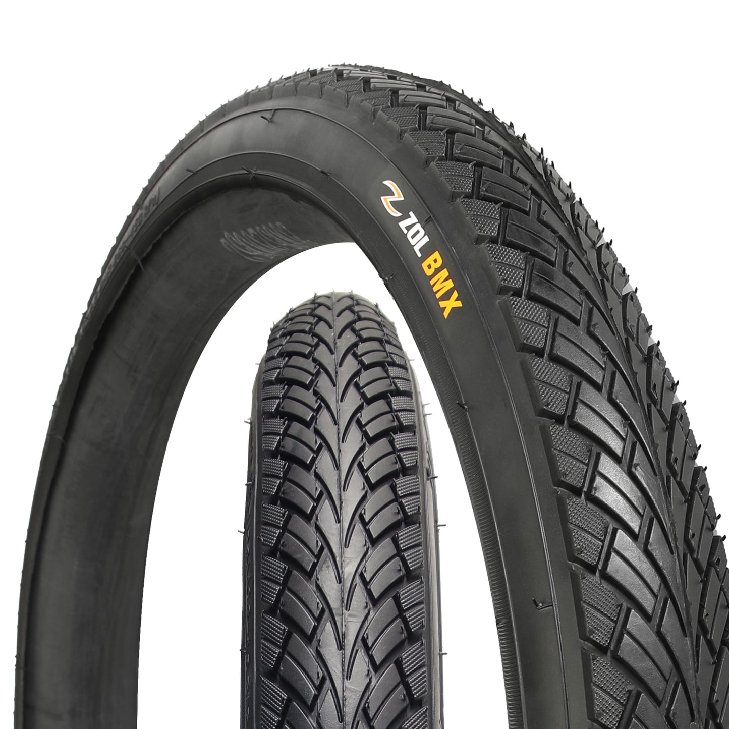 Zol BMX Wire Bike Bicycle Tire 20x1.75C G5001 Black - Zol Cycling