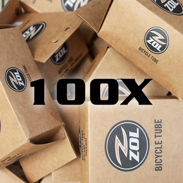 Zol Road Bicycle Bike Inner Tube 700x23/25c Presta/French Valve 60mm - Zol Cycling