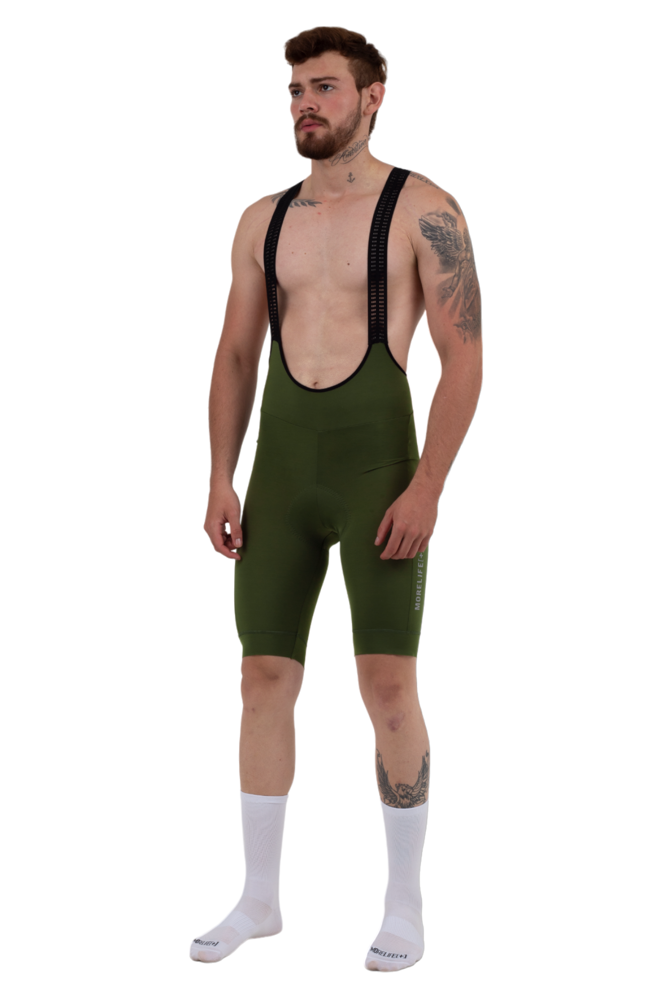 Morelife Active Mens Cycling Bib Shorts Ultimate Performance Bib Shorts - Gel Padding for Endurance Cyclists