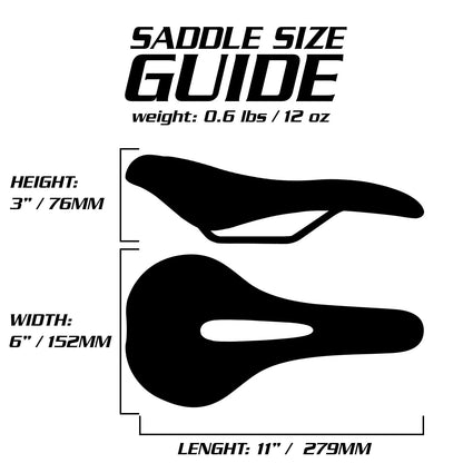ZOL Team Flow Bike Breathable Saddle