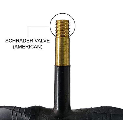 Zol Multipack Fat Tire Bike Bicycle Inner Tube 26"x4.0 Schrader Valve 48mm