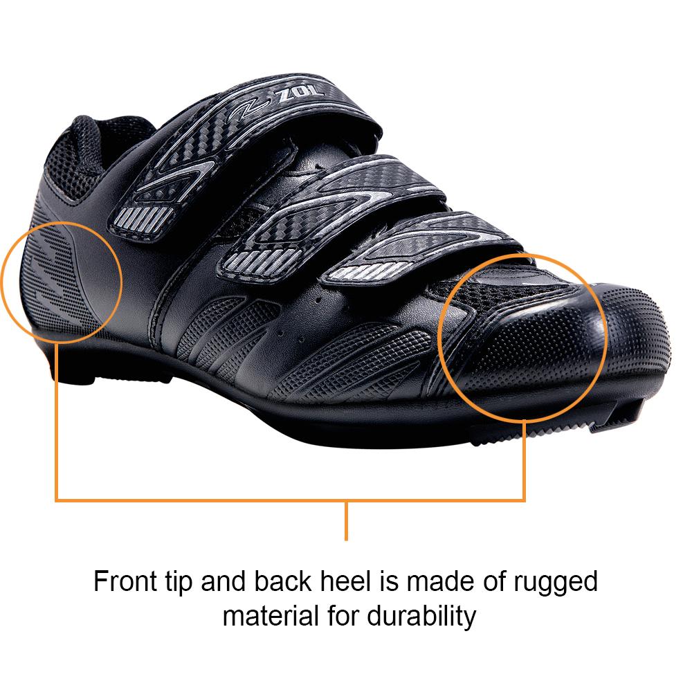 Zol Stage Road Cycling Shoes with Look Keo Cleats