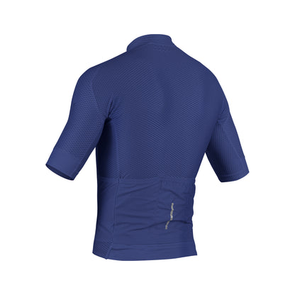 Zol Cycling Blue Breathable Race Fit Jersey (Men's)