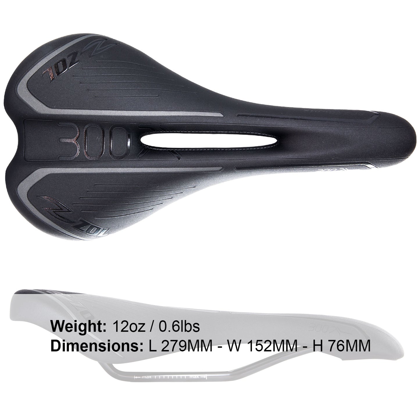 ZOL Team Flow Bike Breathable Saddle
