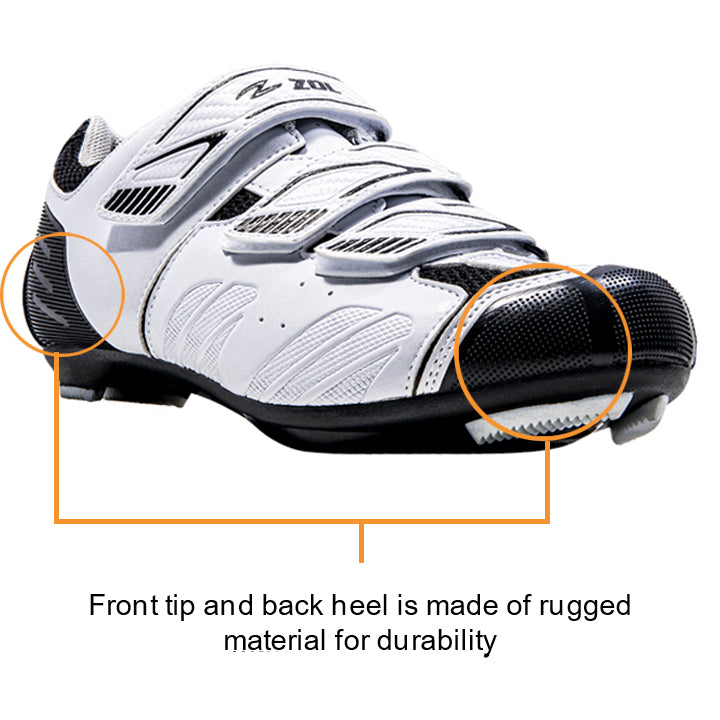 Zol Stage Road Cycling Shoes with Look Keo Cleats