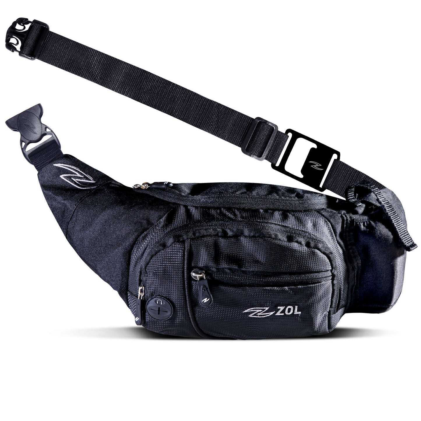 Zol Big Waist Bag with Black Bottle Opener - Zol Cycling