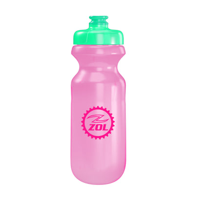 Zol Pink Bike Water Bottles - Zol Cycling