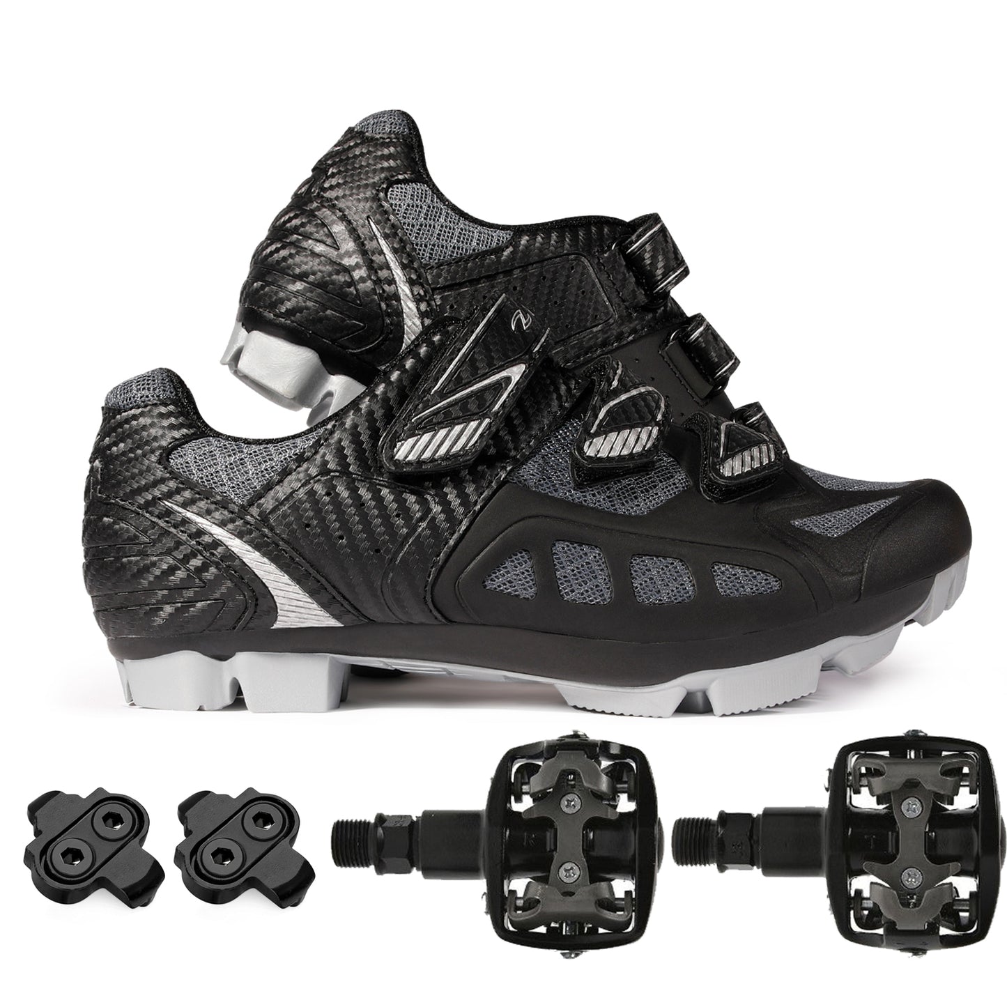 Zol Predator Mtb Mountain Bike and Indoor Cycling Shoes Pedals and Cleats - Zol Cycling