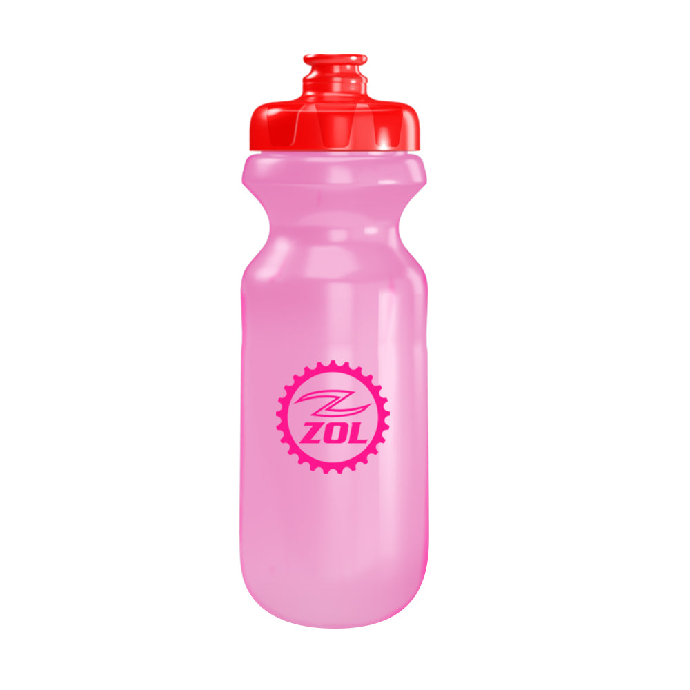 Zol Pink Bike Water Bottles - Zol Cycling