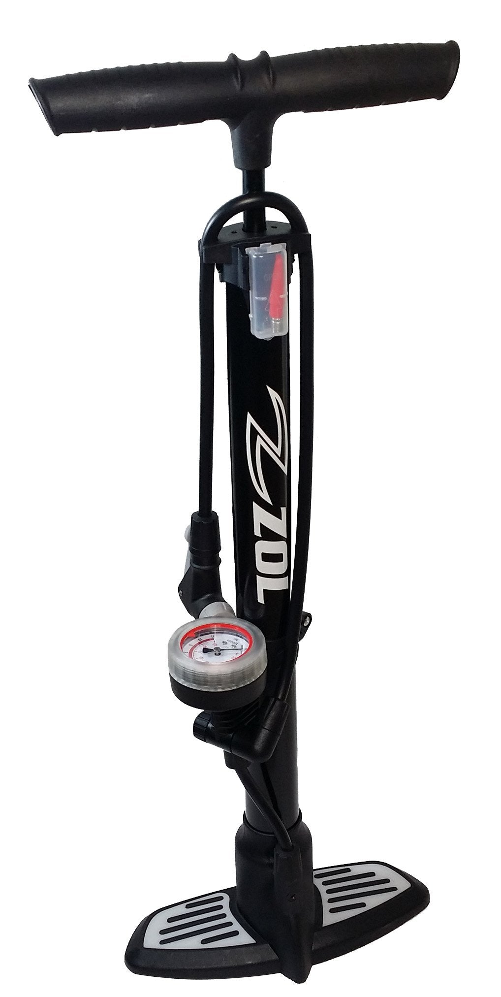 Zol Bundle High Pressure Bike Floor Pump Up to 120PSI/11BAR and Mini Pump 100 PSI - Zol Cycling