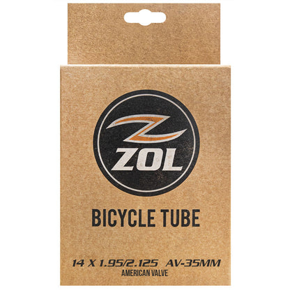 Zol Bike Inner Tube 14x1.95" Bmx Kids and Electric Bicycles - Zol Cycling