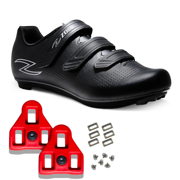 Zol Fondo Road cycling Shoes with Delta Look Cleats Compatible with Peloton - Zol Cycling