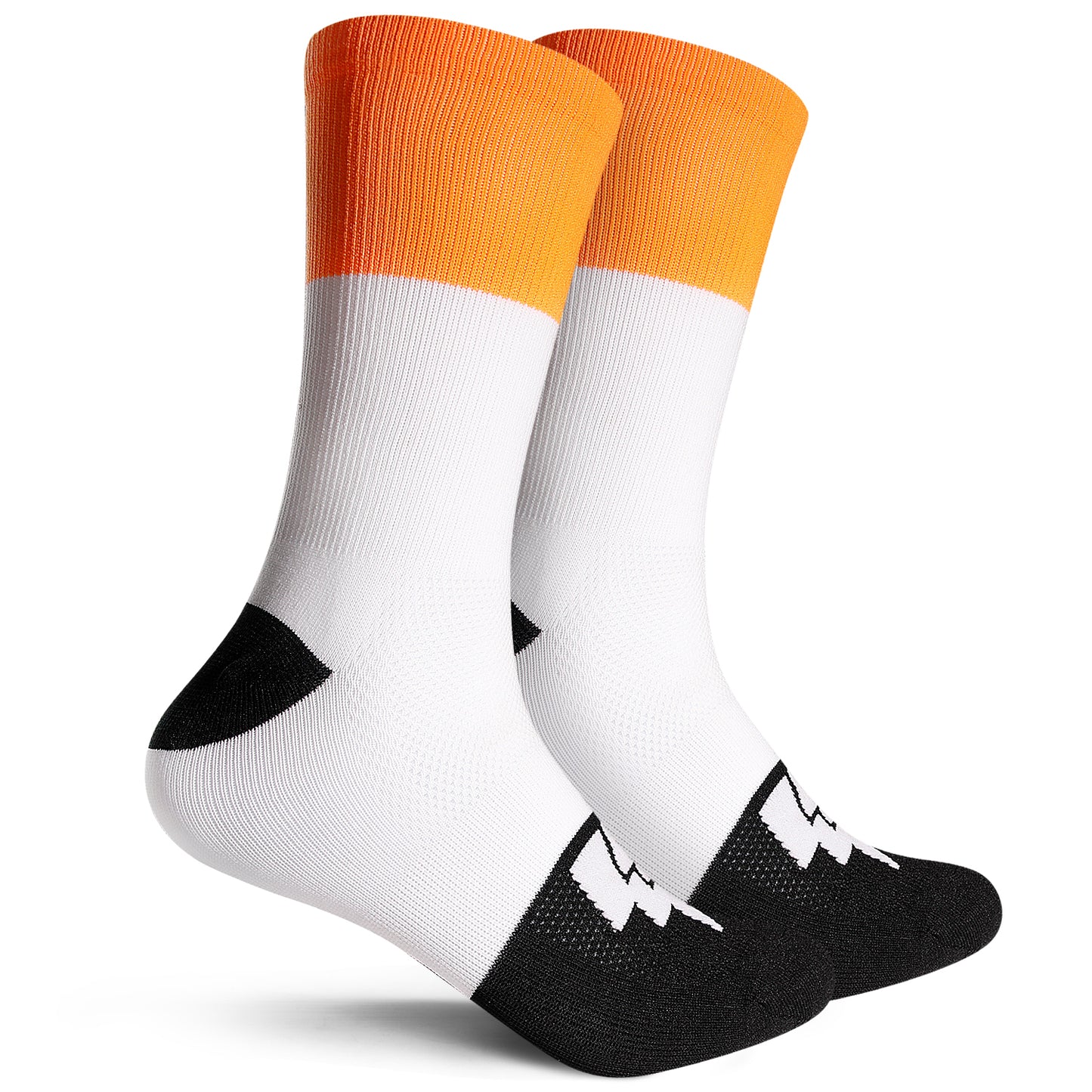 Forward Orange Cycling Socks Sport Crew Socks - Zol Cycling