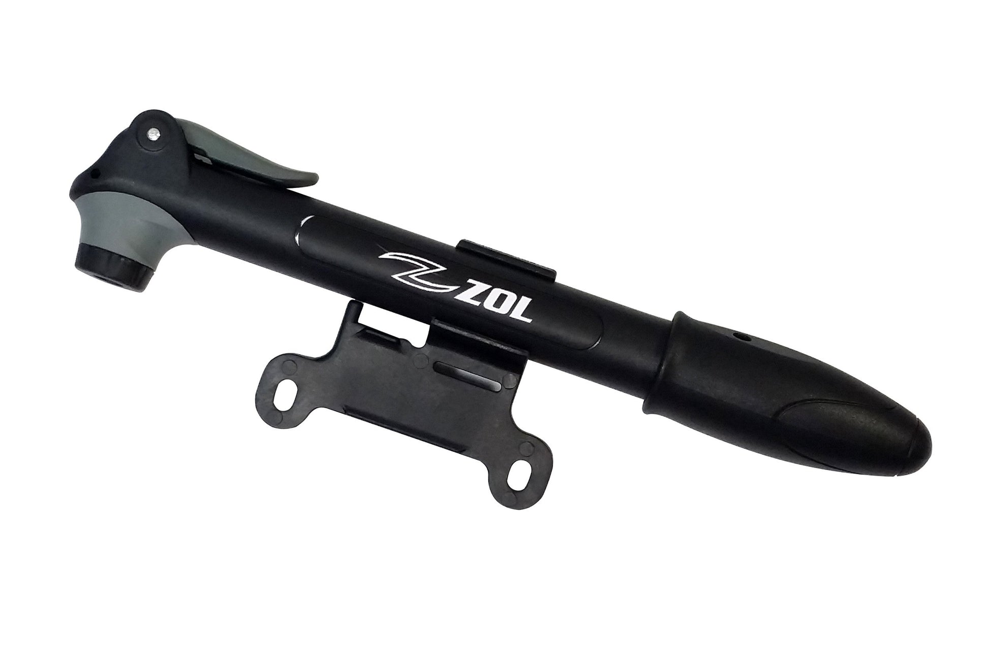 Zol Mini Bike Pump High Pressure Bicycle Pump 100psi with Frame Mount, Fits All Valves - Zol Cycling