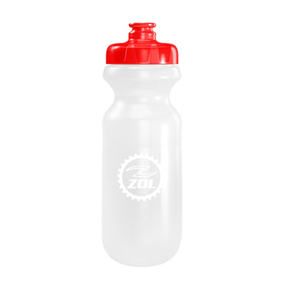 Zol White Bicycle Water Bottles - Zol Cycling