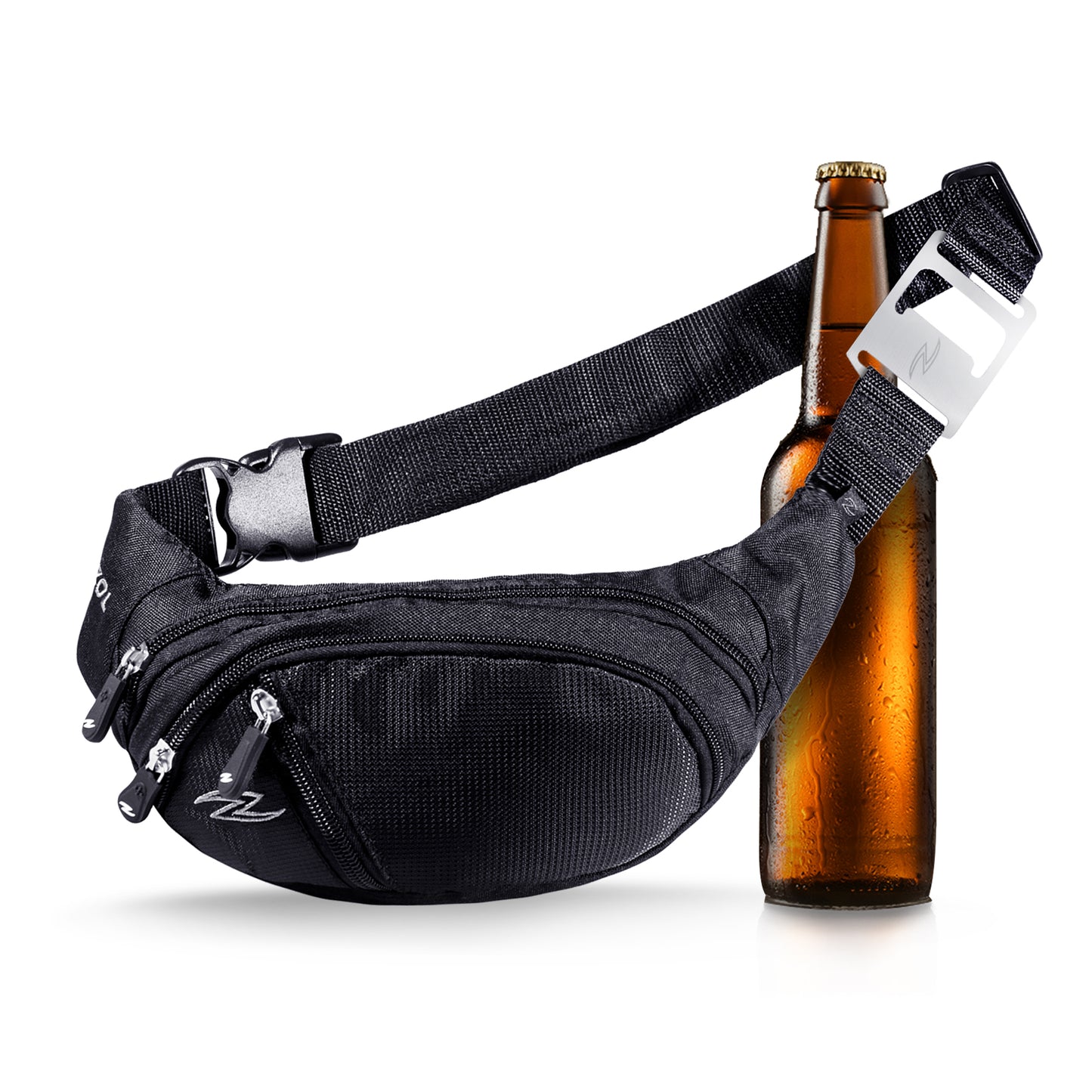 Zol Medium Waist Bag with Bottle Opener - Zol Cycling