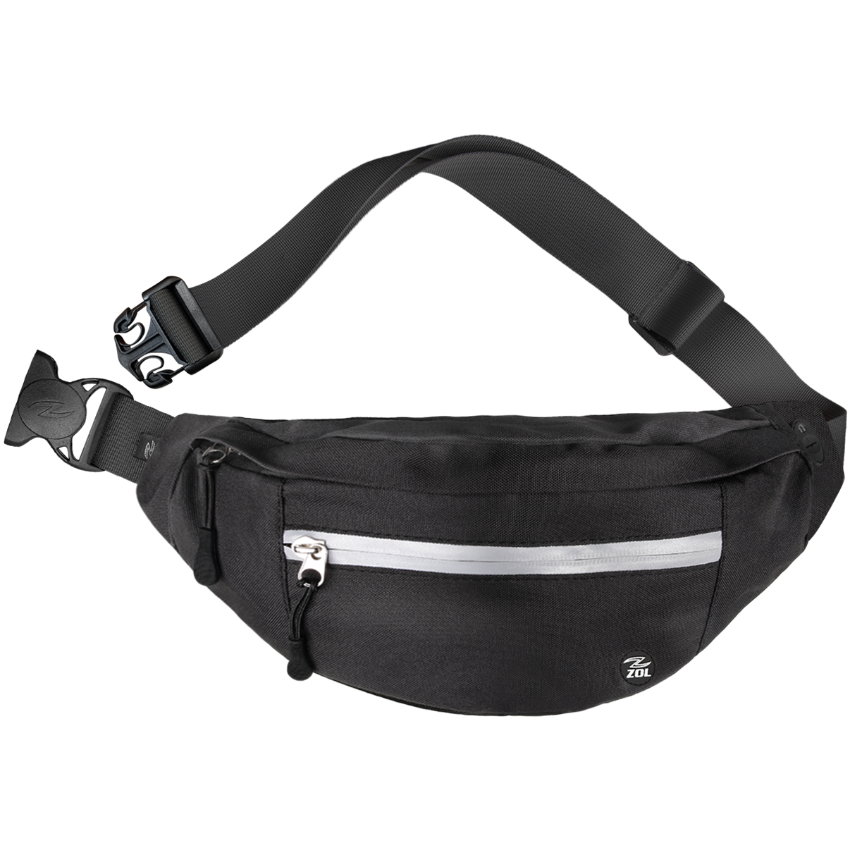 Zol Moda Waist Bag (Black) - Zol Cycling