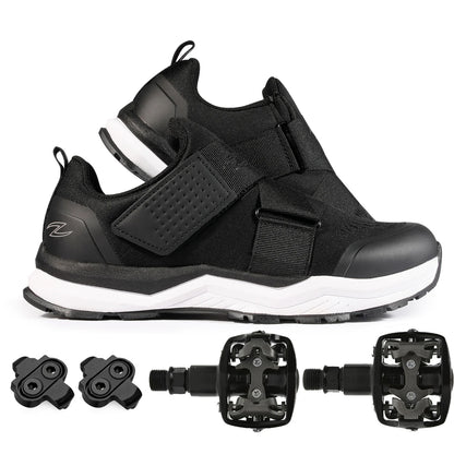 Zol Salon Indoor Cycling Shoes with Wellgo Pedals and Cleats - Zol Cycling
