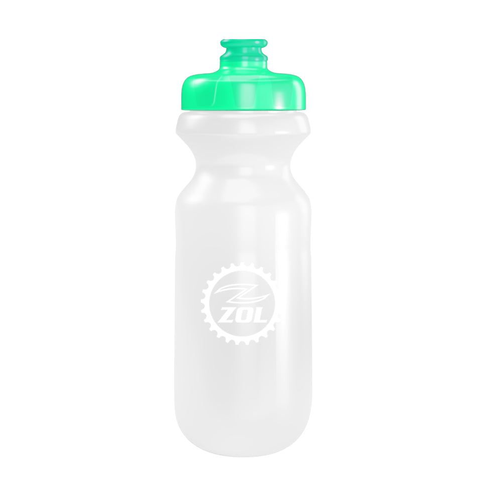 Zol White Bicycle Water Bottles - Zol Cycling
