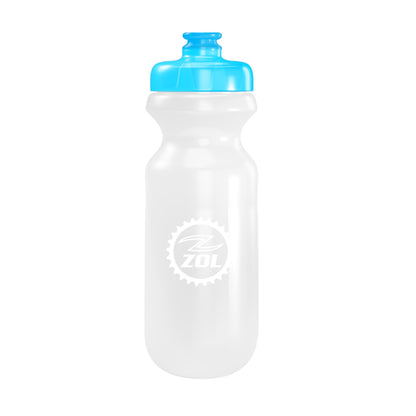 Zol White Bicycle Water Bottles - Zol Cycling