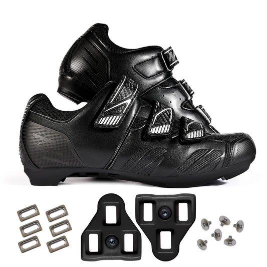Zol Stage Road Cycling Shoe with Look Delta Cleats Compatible with Peloton - Zol Cycling