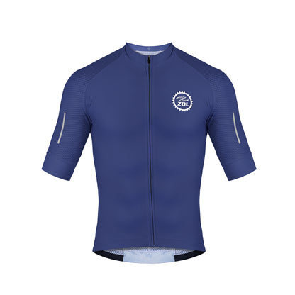 Zol Cycling Breathable Race Fit Jersey Blue - Zol Cycling