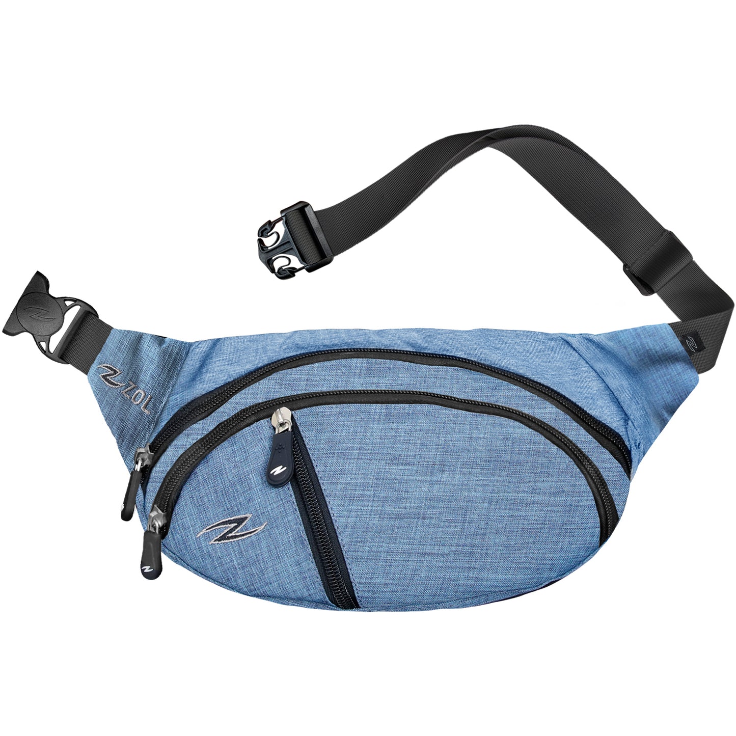 Zol Classic Medium Fanny Pack (Blue) - Zol Cycling